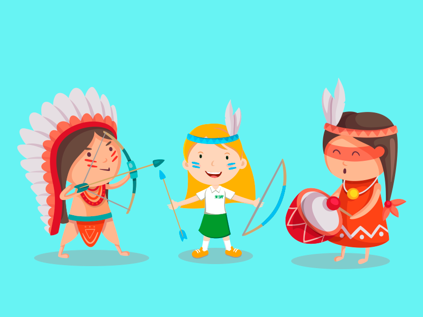 Dia do Índio: visita da tribo Funi-ô