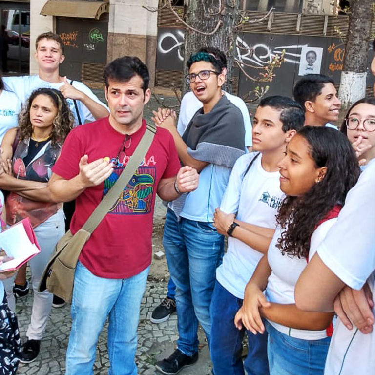 Da teoria à prática: professores e alunos visitam a cidade do Rio