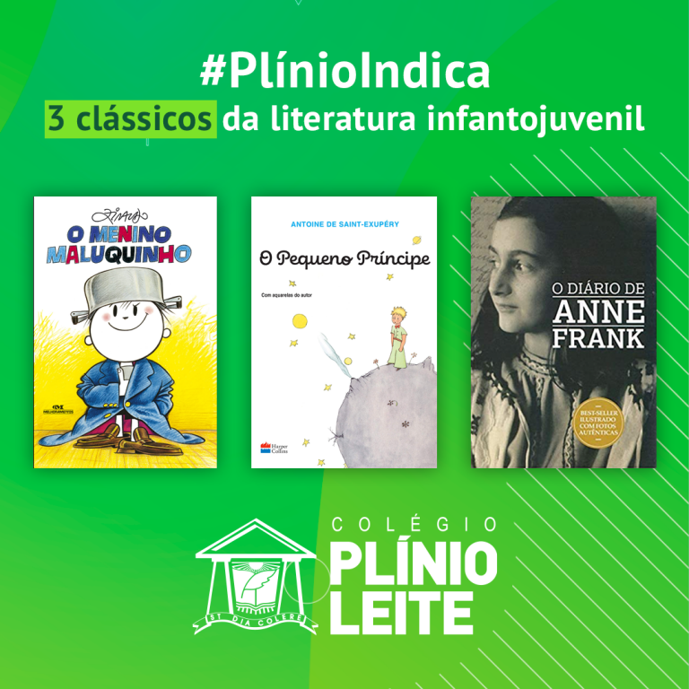 #PlínioIndica 3: 3 clássicos da literatura infantojuvenil
